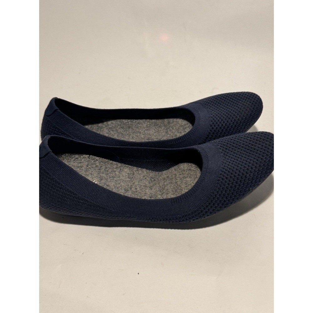 Allbirds Shoes Womens Blue Knit Tree Breezer Ballet Flats Slip On Comfort 9.5 - Picture 5 of 7